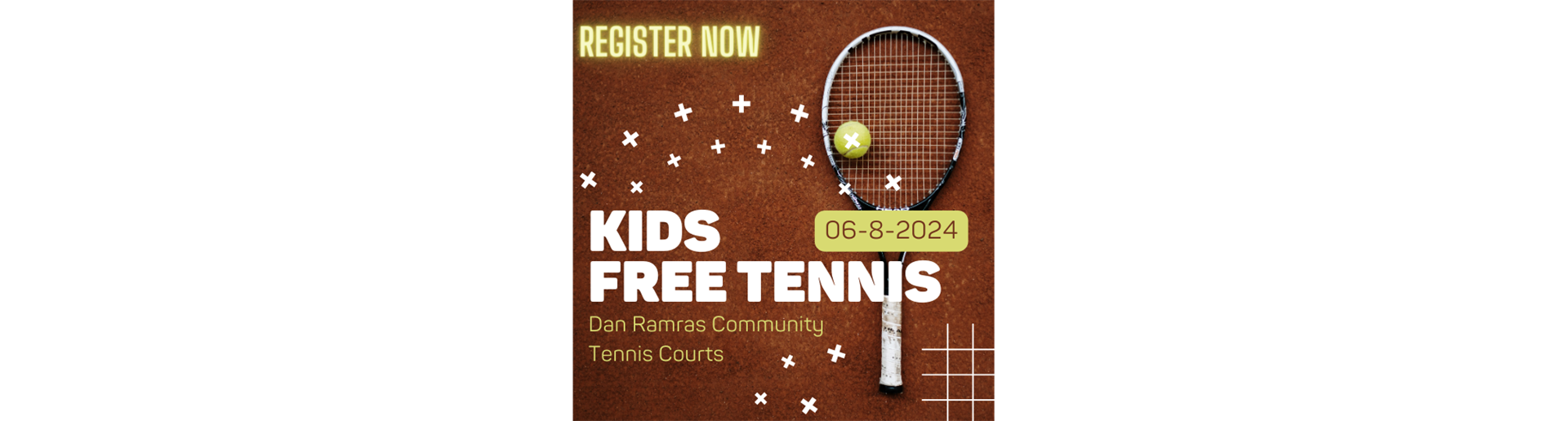 Kids Free Tennis June 8, 2024